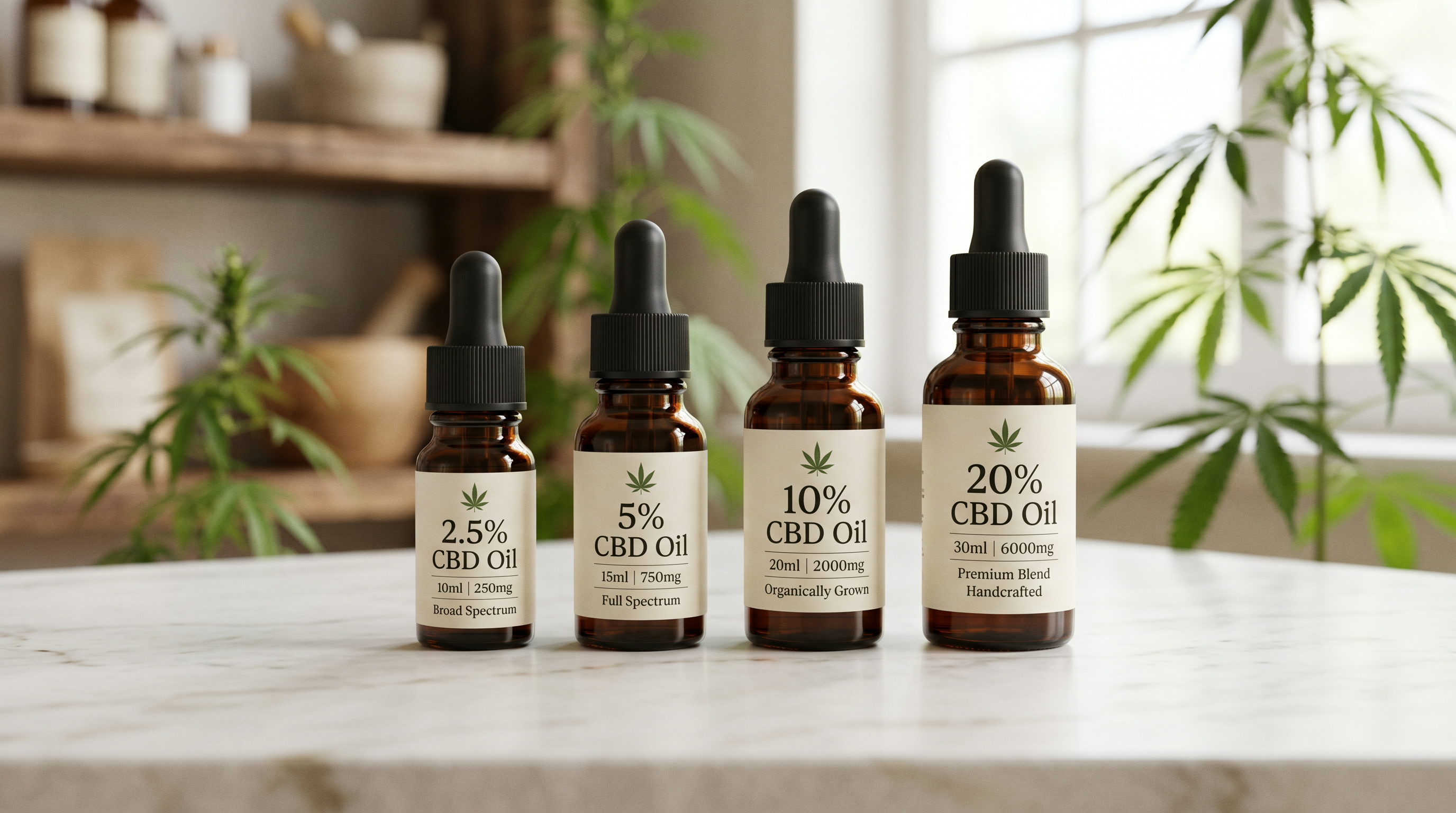 CBD styrke guide